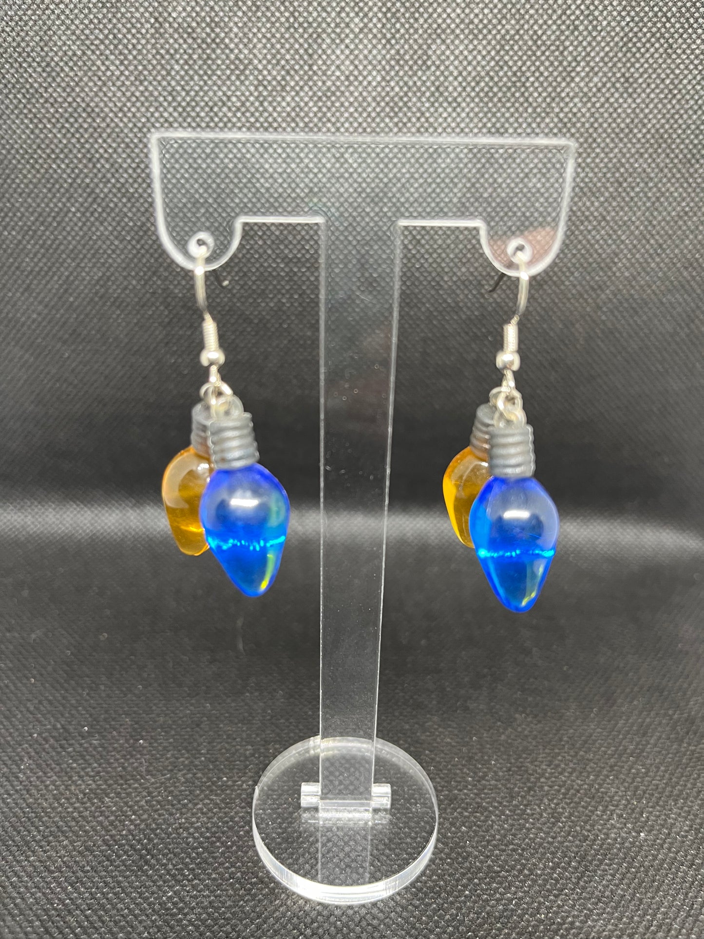 Christmas light earrings C30