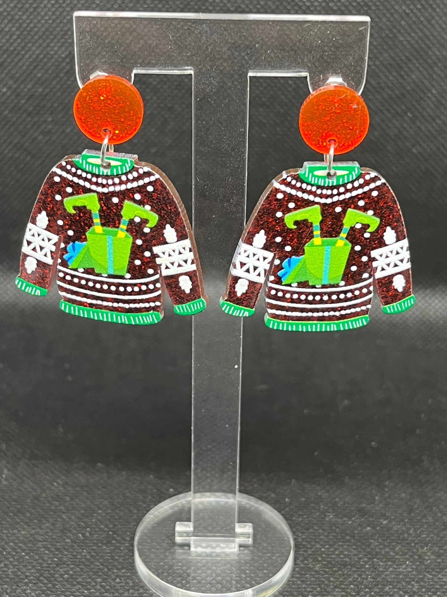 Elf sweater earrings C129