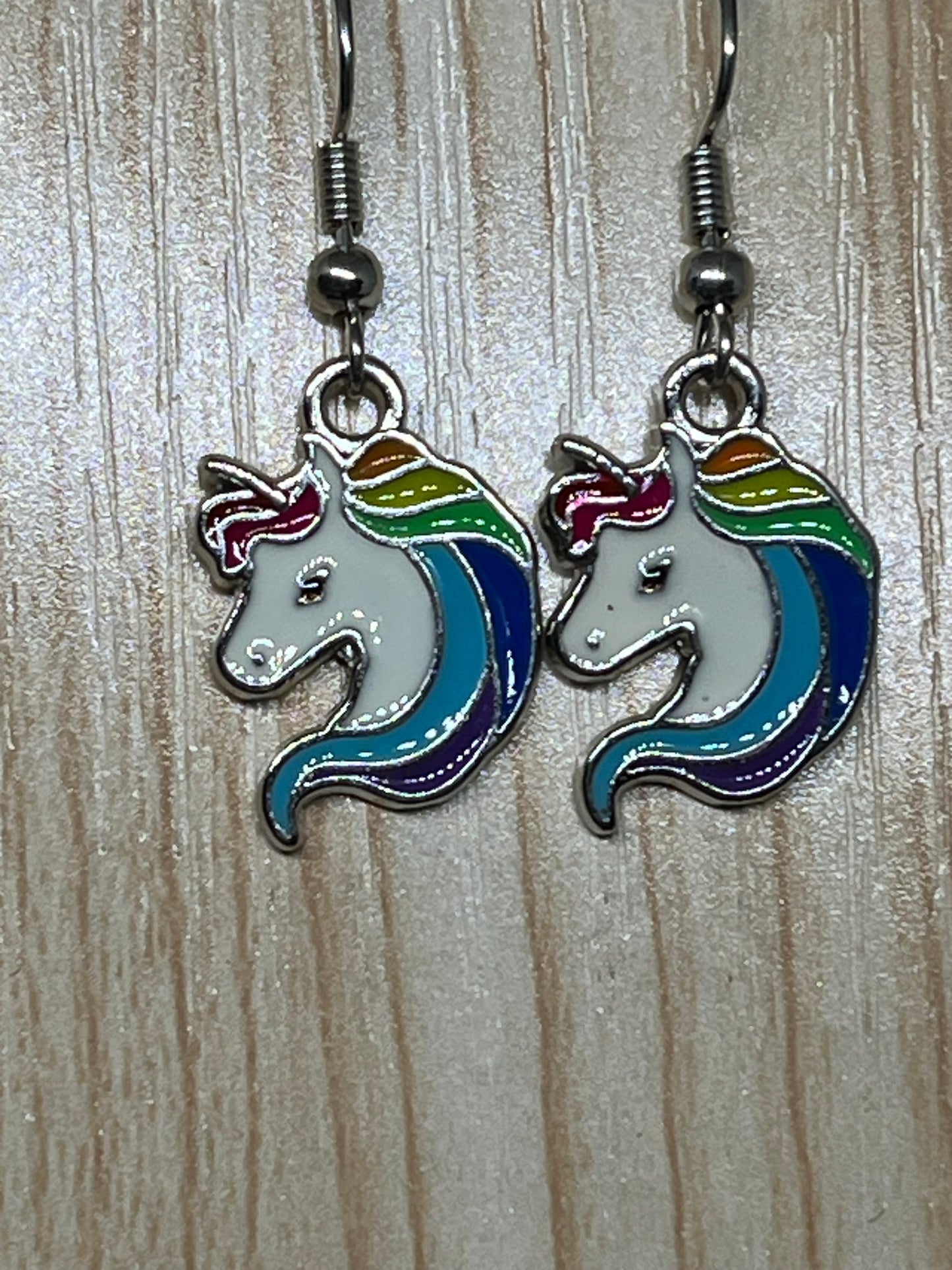 Unicorn earrings E724