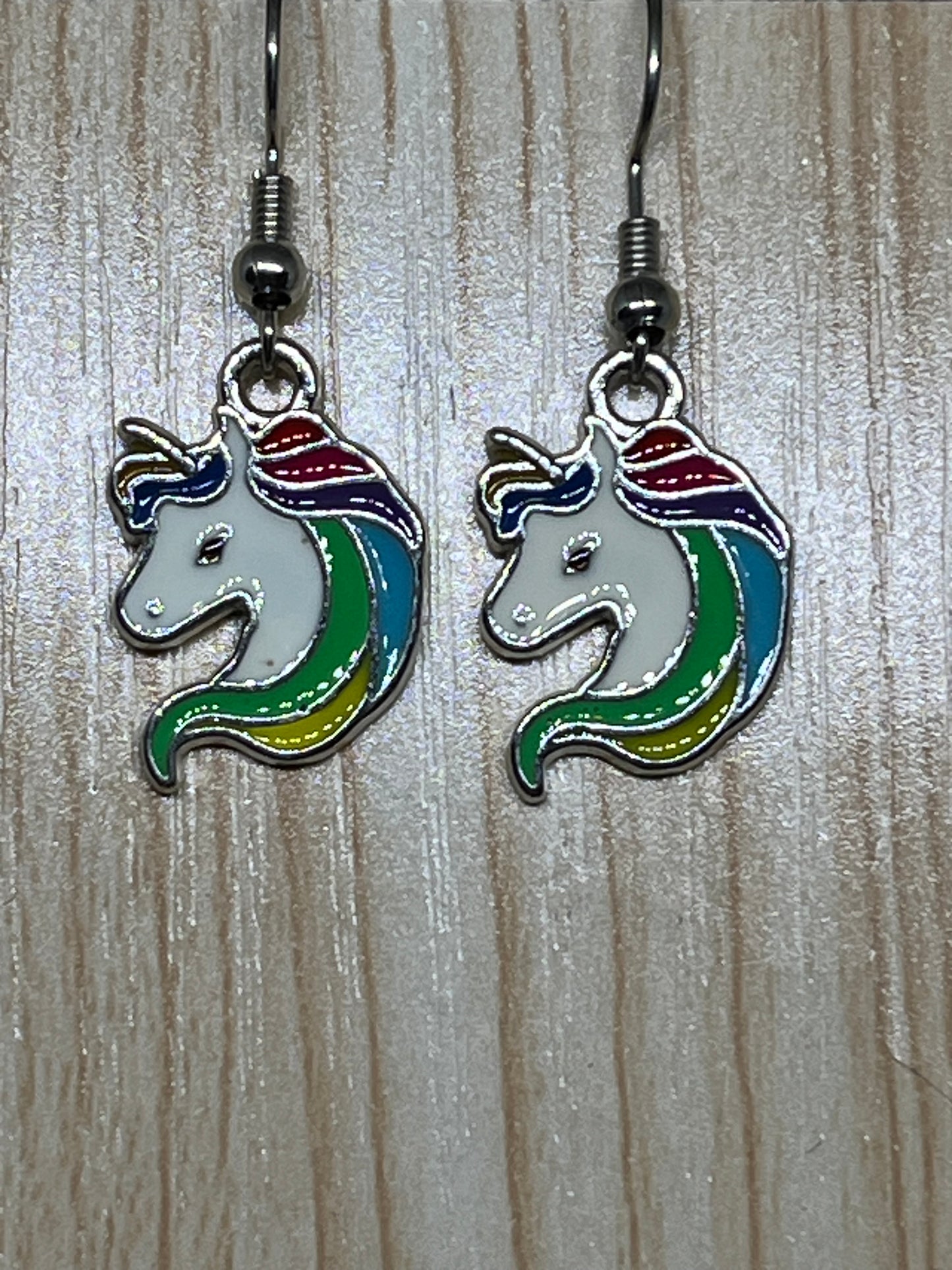 Unicorn earrings E726