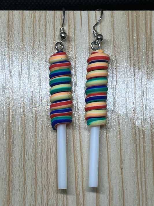 Lollipop earrings E36
