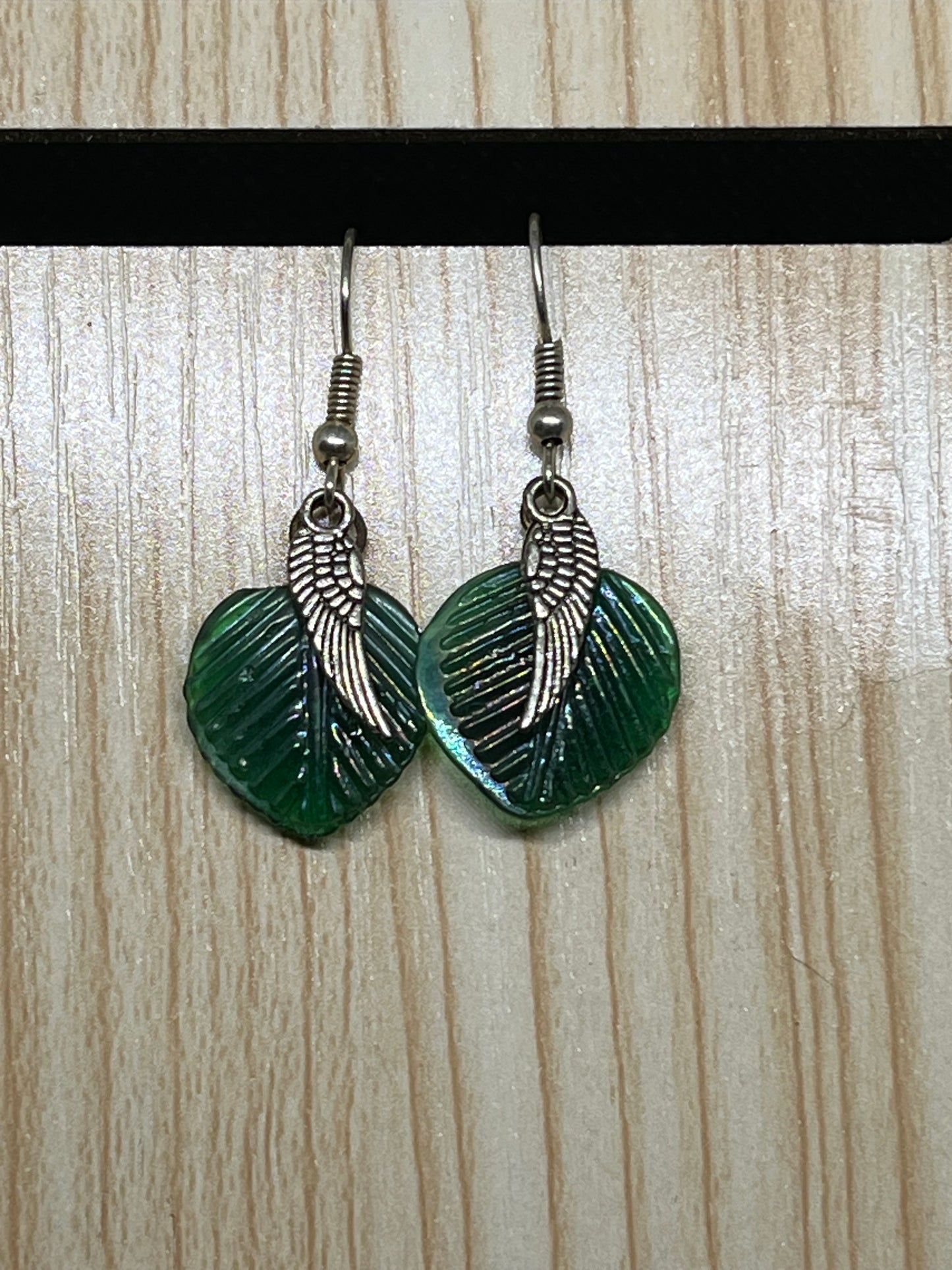 Wing earrings E491