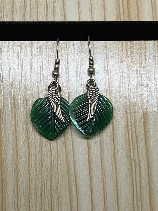 Wing earrings E491
