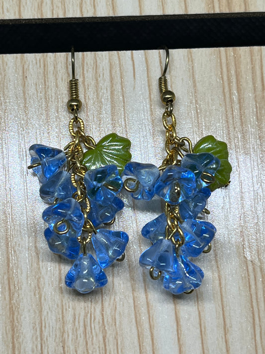 Flower earrings E196