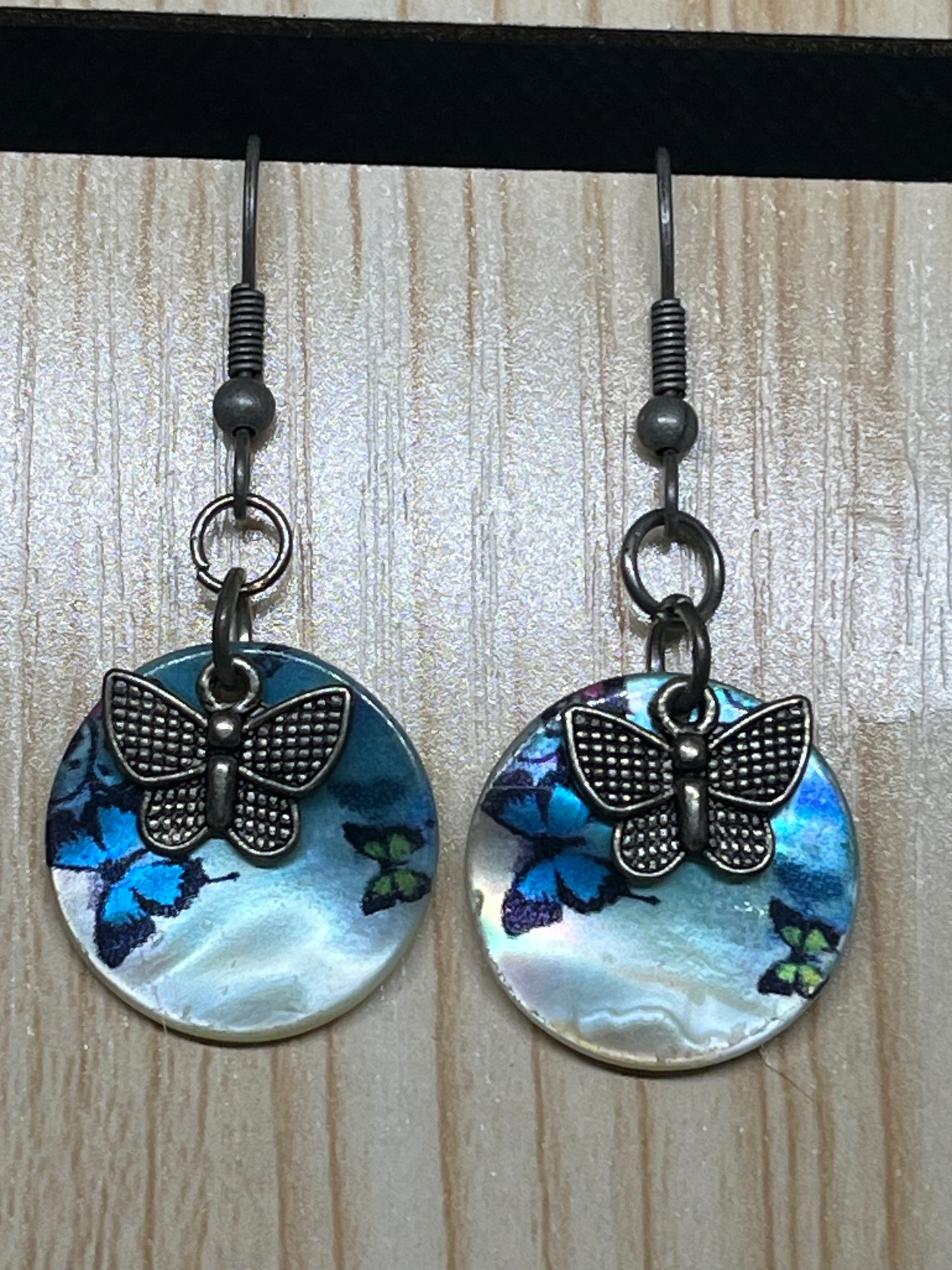 Butterfly earrings E256