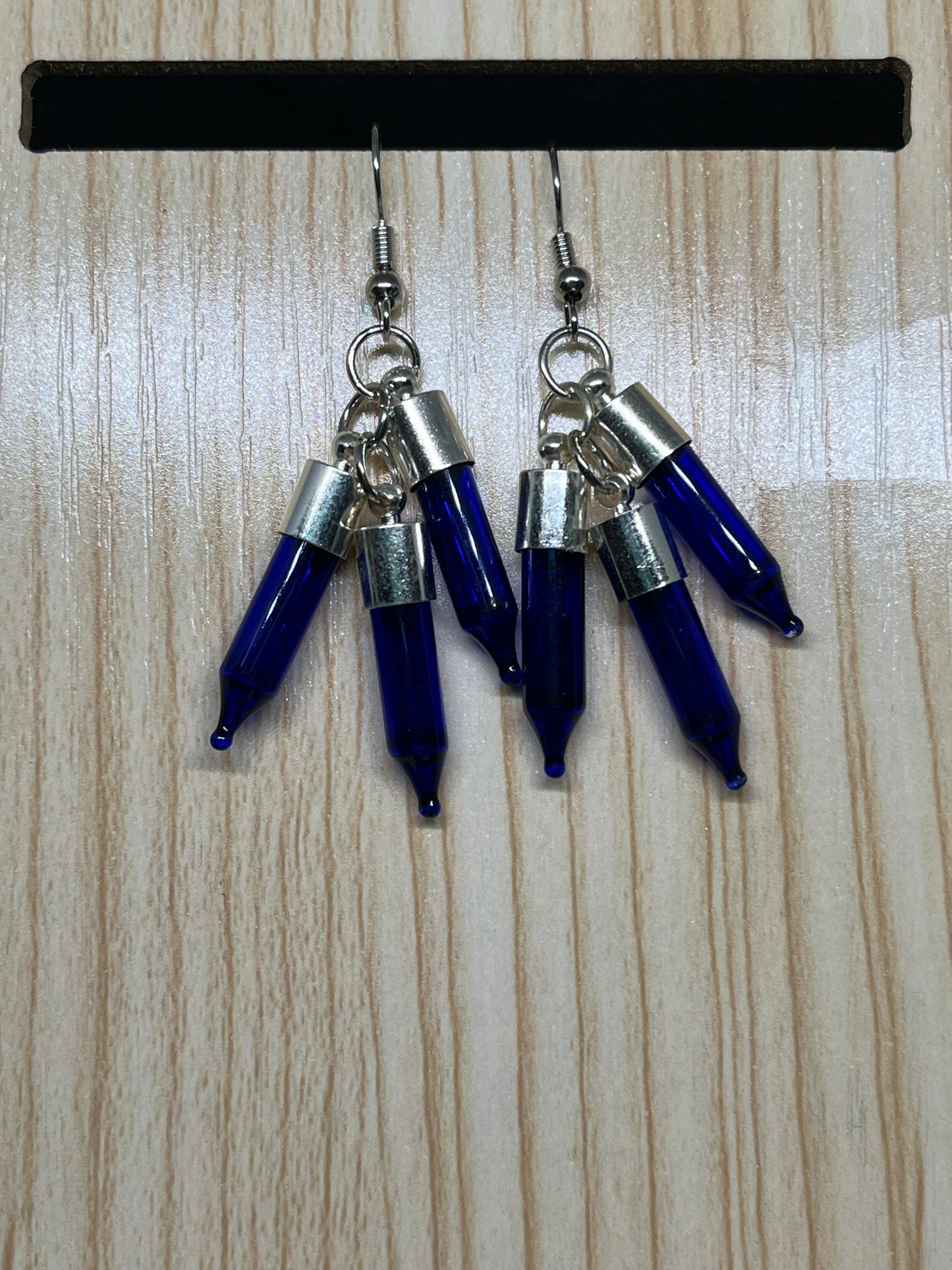 Christmas light earrings C137