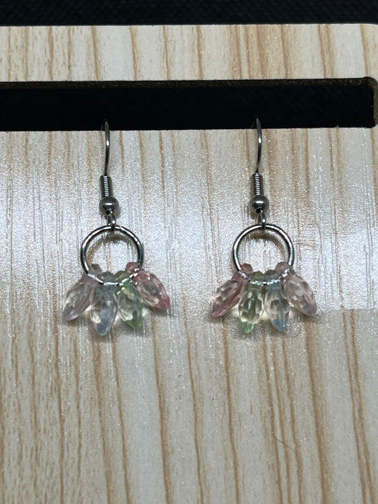 Heart earrings E553