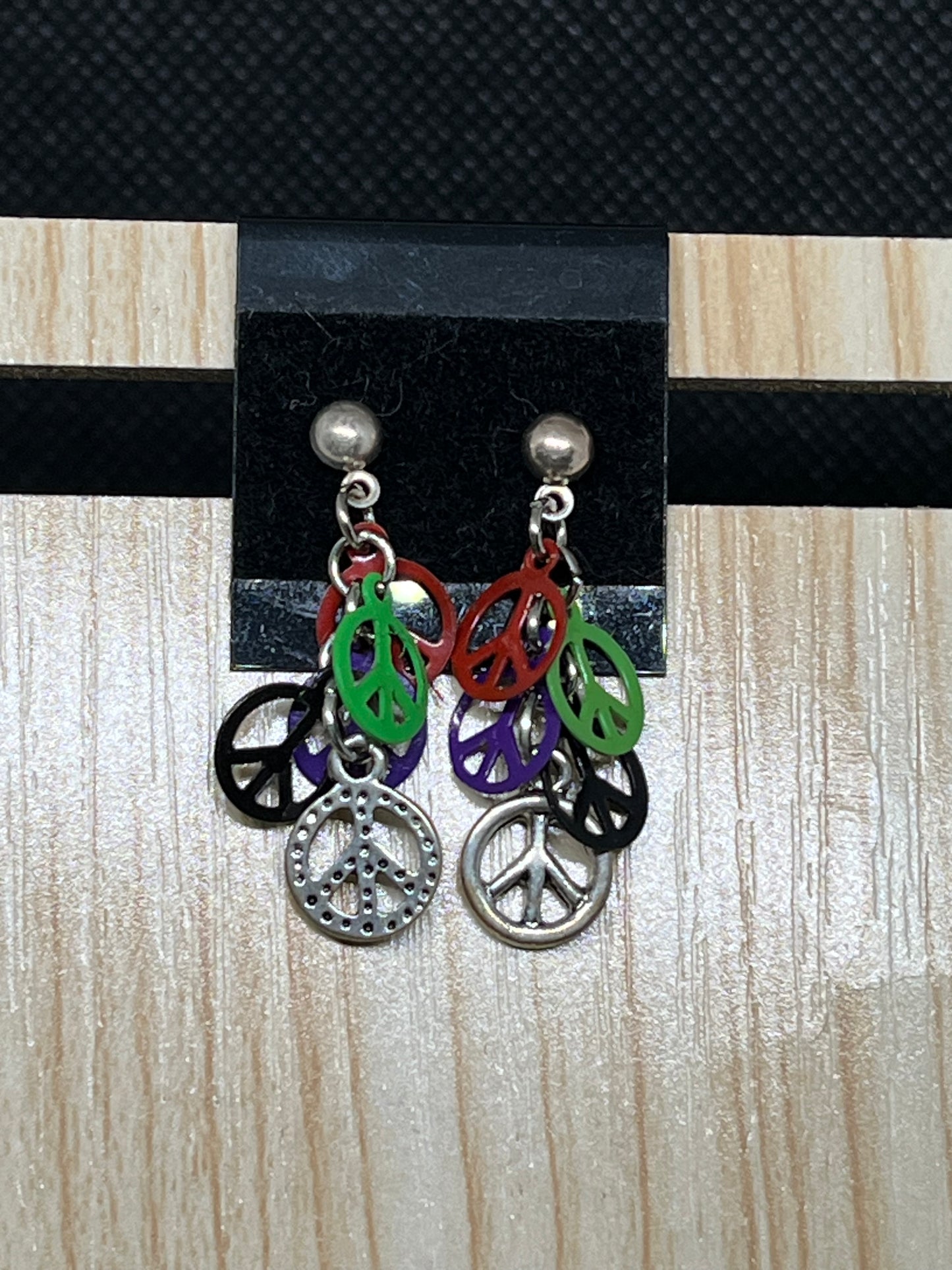 Peace earrings E655
