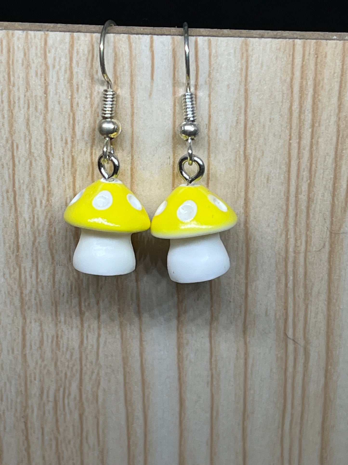 Mushroom earrings E114