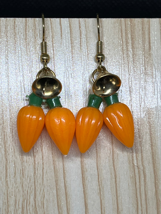 Carrot earrings E159