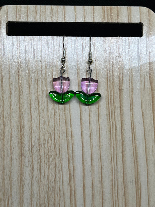 Flower earrings E20