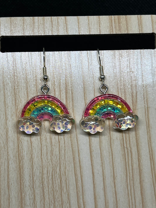 Rainbow earrings E228