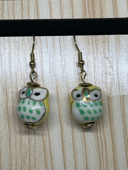 Owl earrings E303