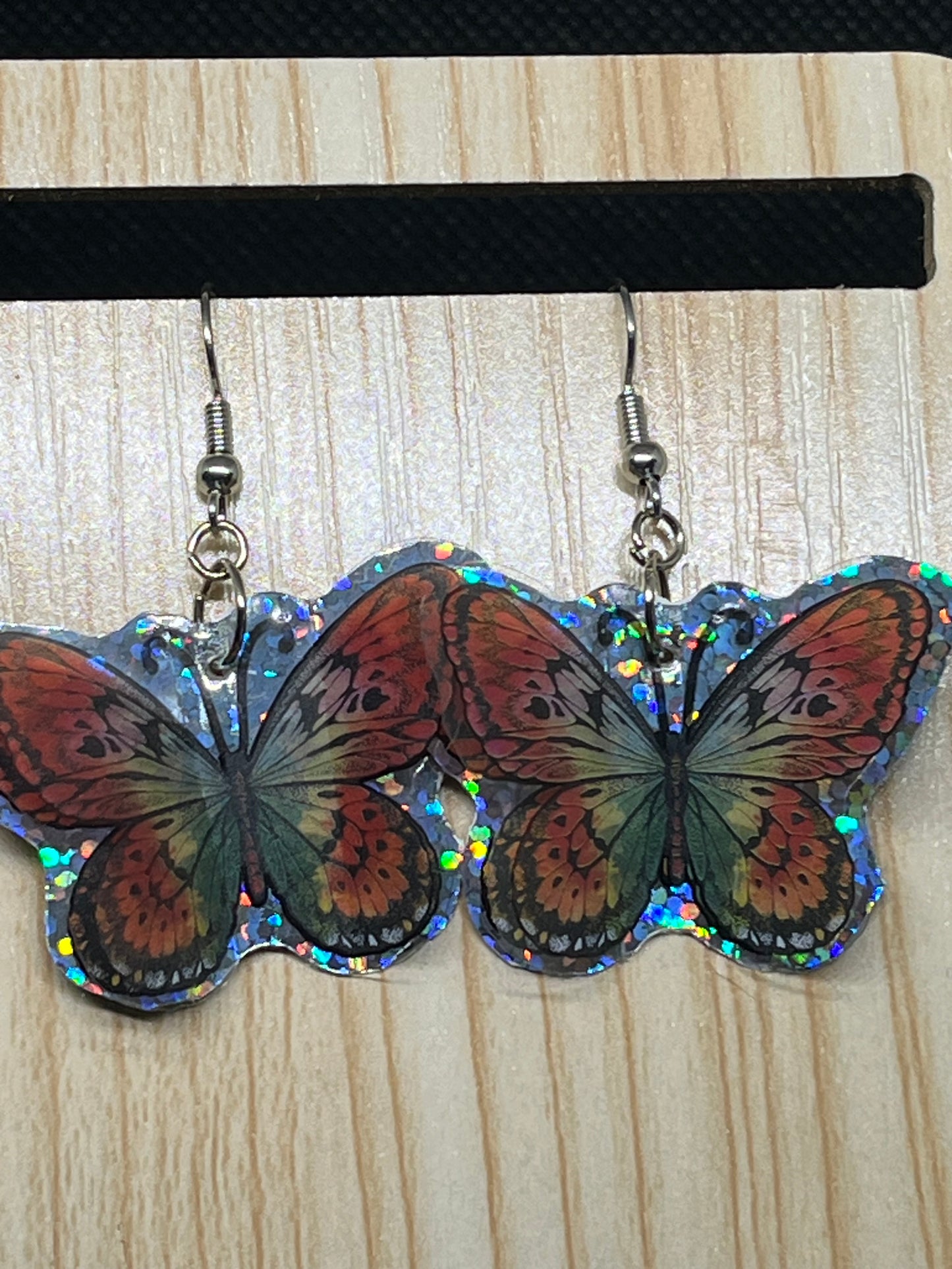 Butterfly earrings E267