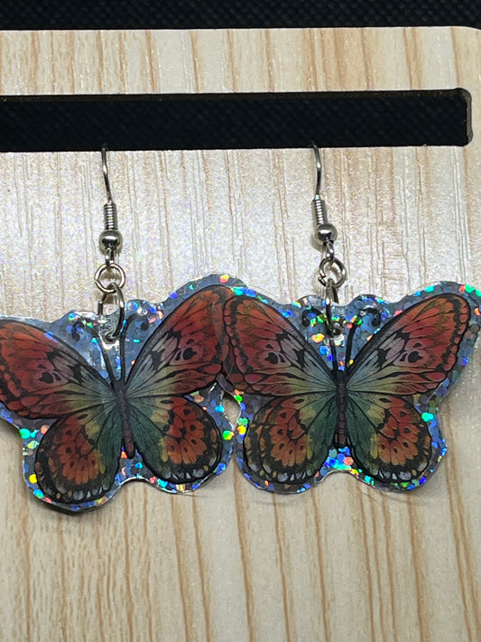 Butterfly earrings E267