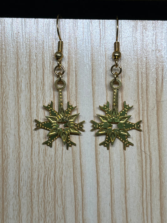 Snowflake earrings C50