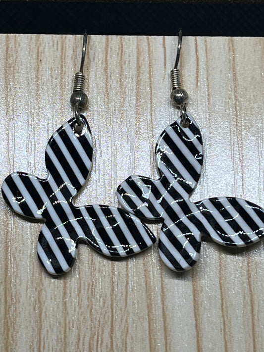 Butterfly earrings E257