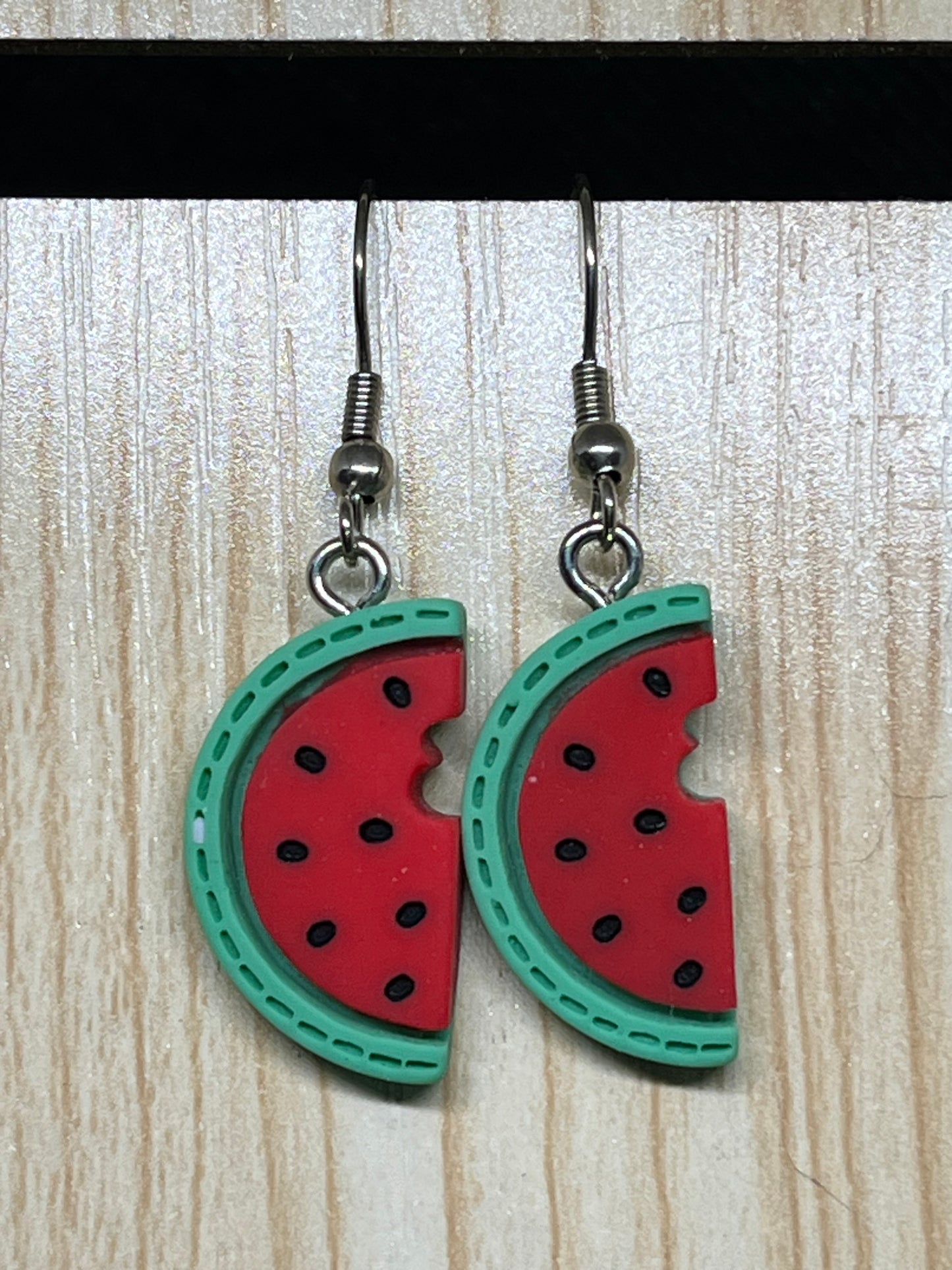 Watermelon earrings