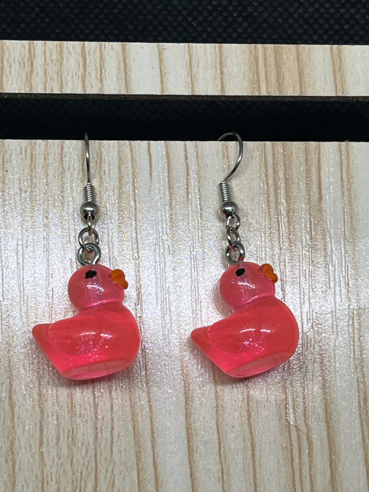 Duck earrings E310