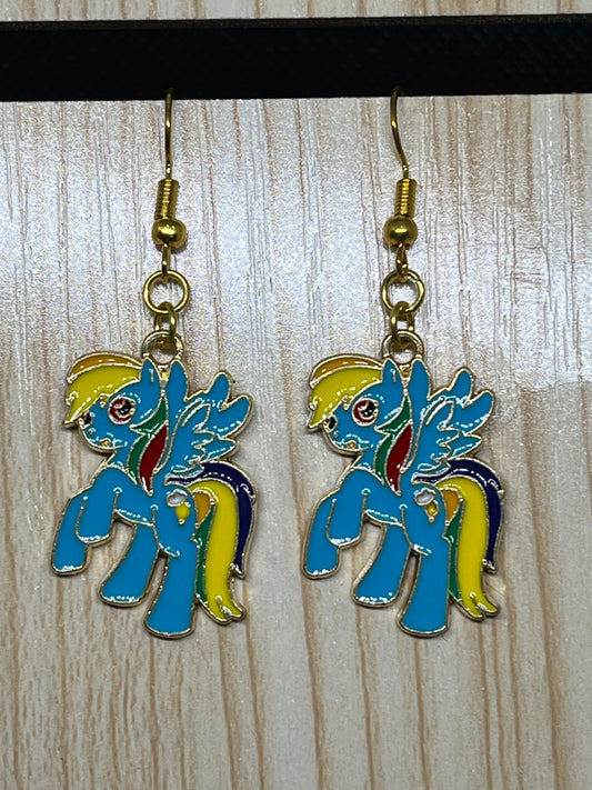 Character earrings E748