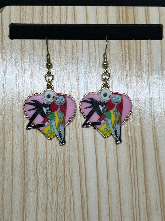 Jack and Sally earrings H177