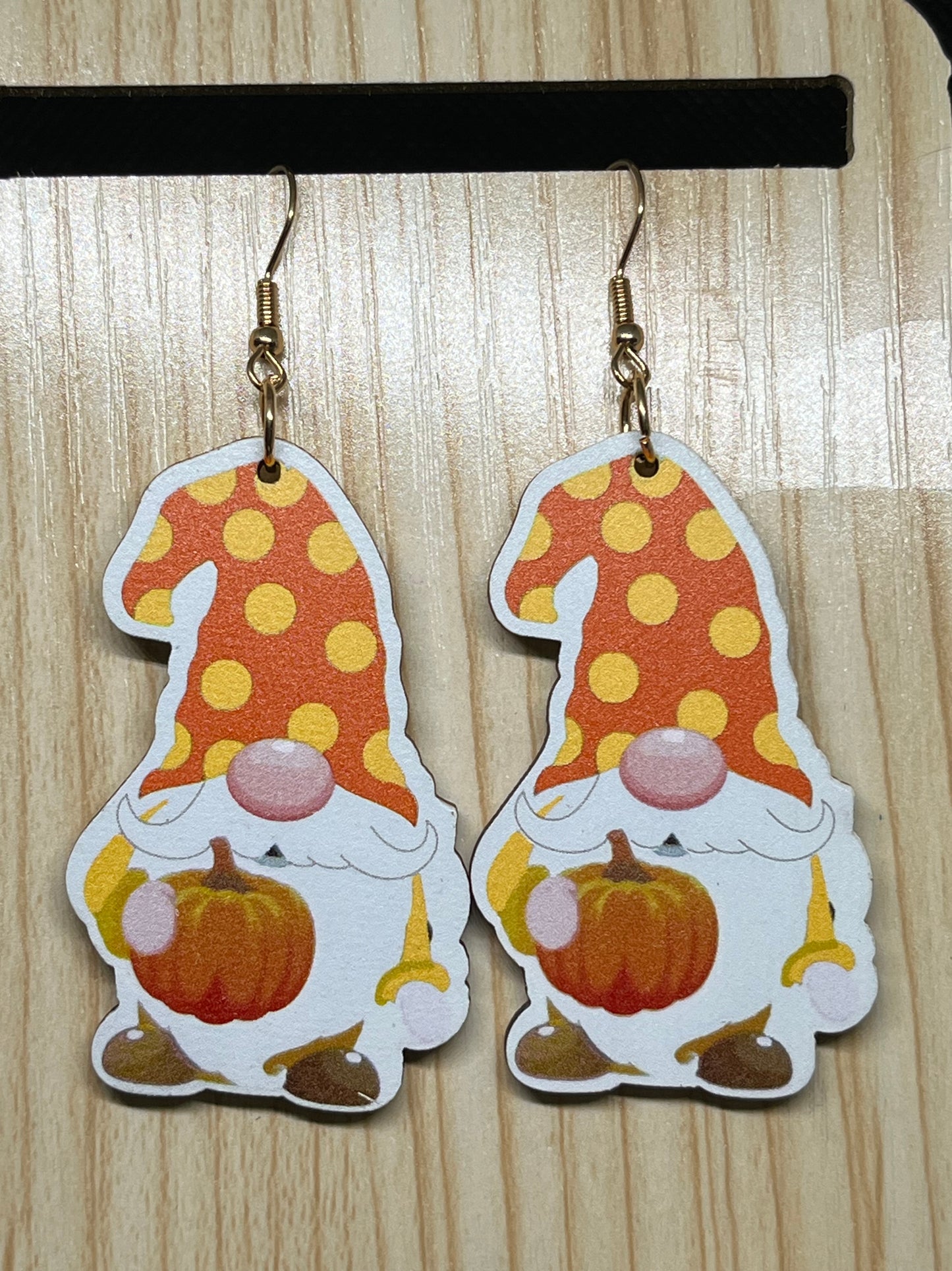 Fall gnome earrings TK12