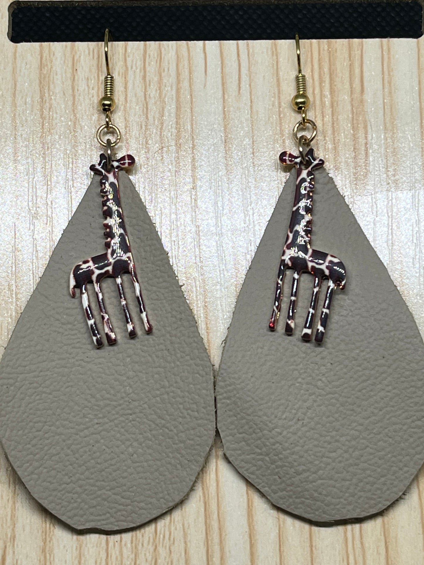 Giraffe earrings E238