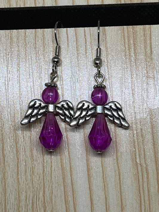 Angel earrings E436