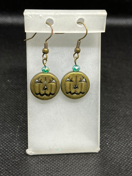 Pumpkin earrings H7