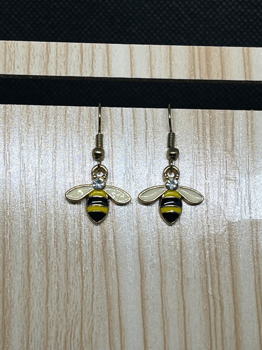 Bee earrings E283