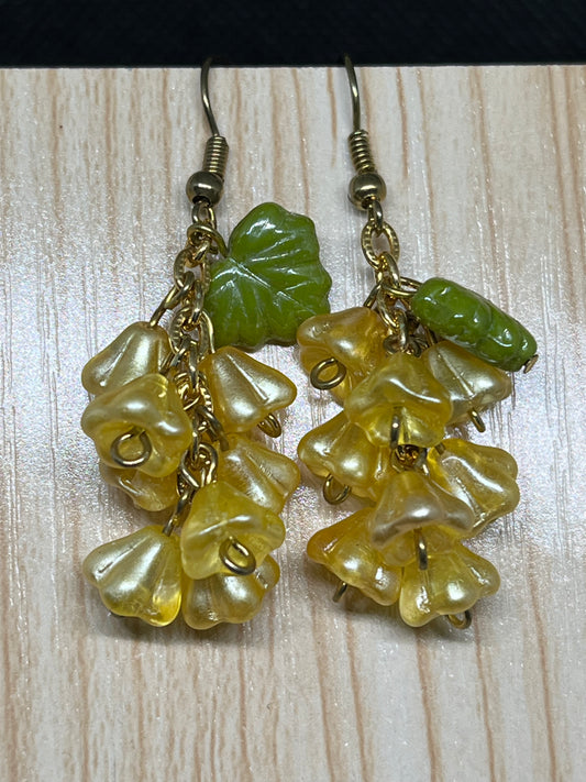 Flower earrings E198