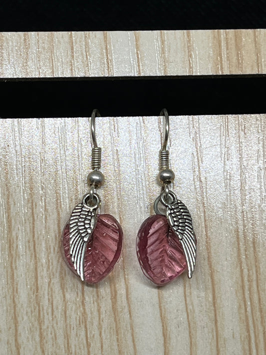 Wing earrings E496