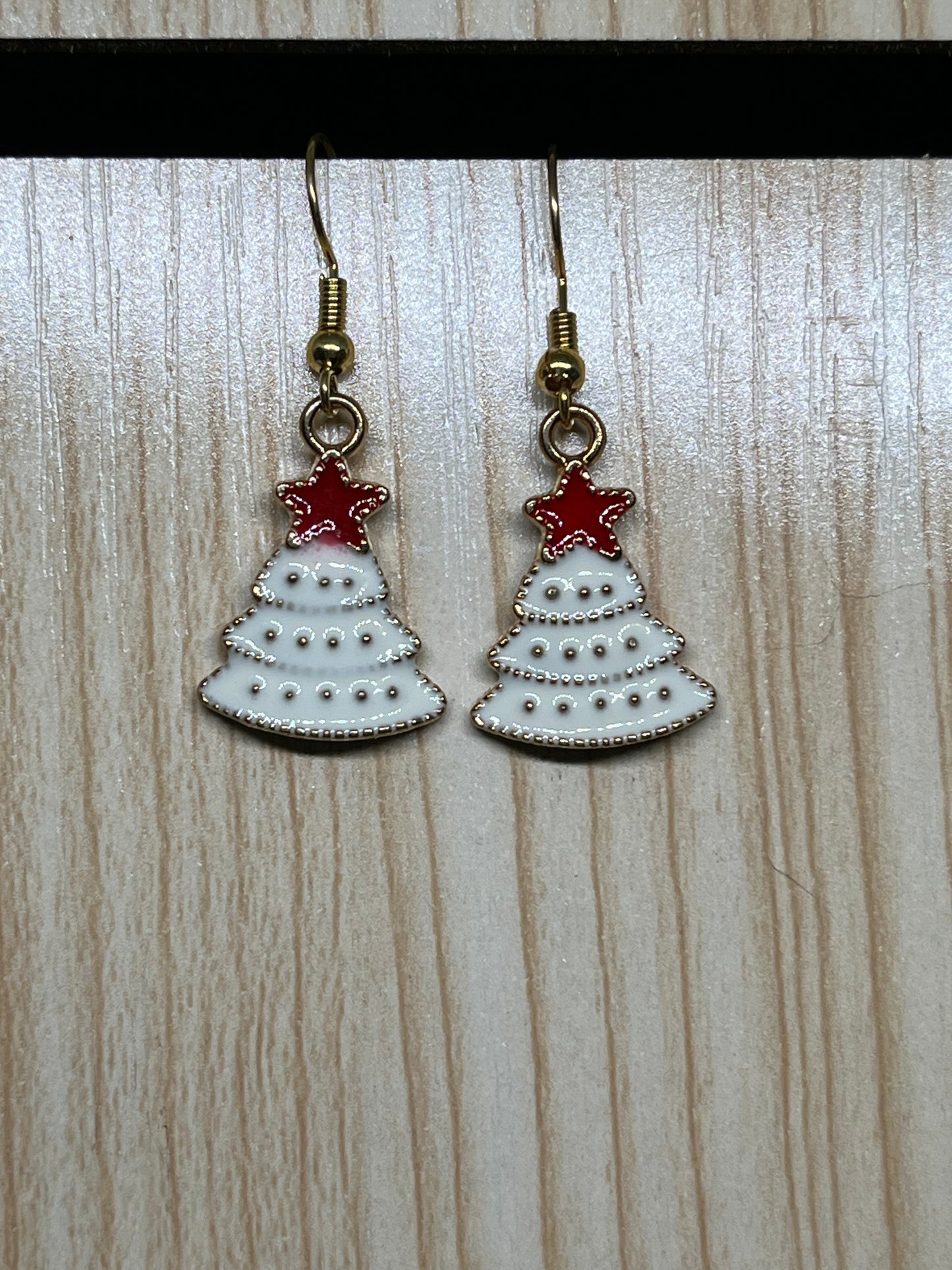 Christmas tree earrings C13