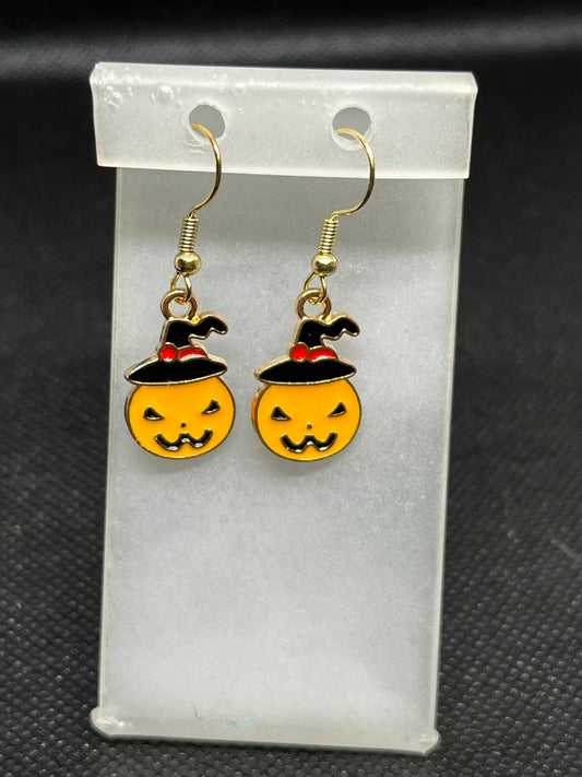 Pumpkin earrings H13