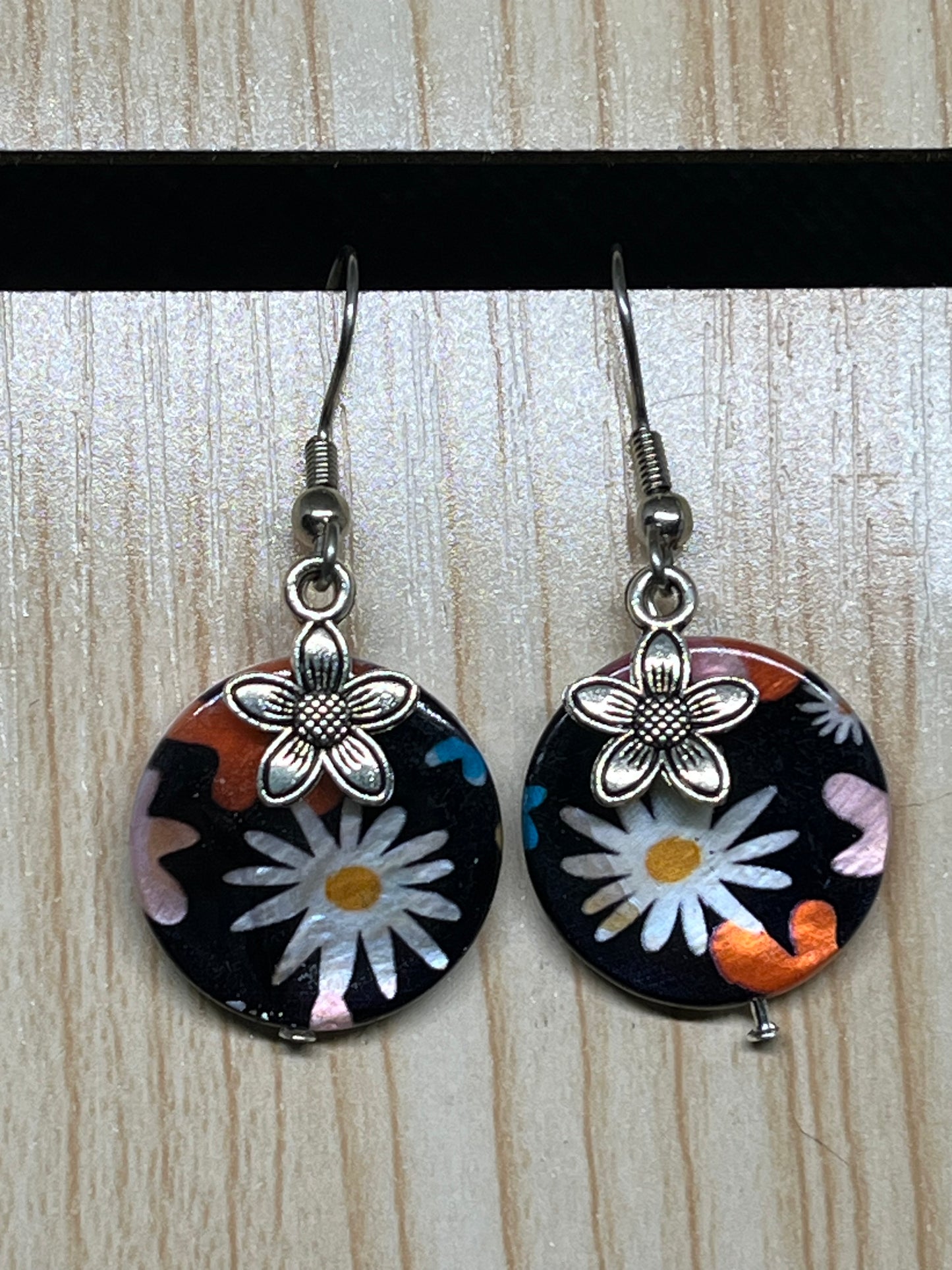 Flower earrings E166