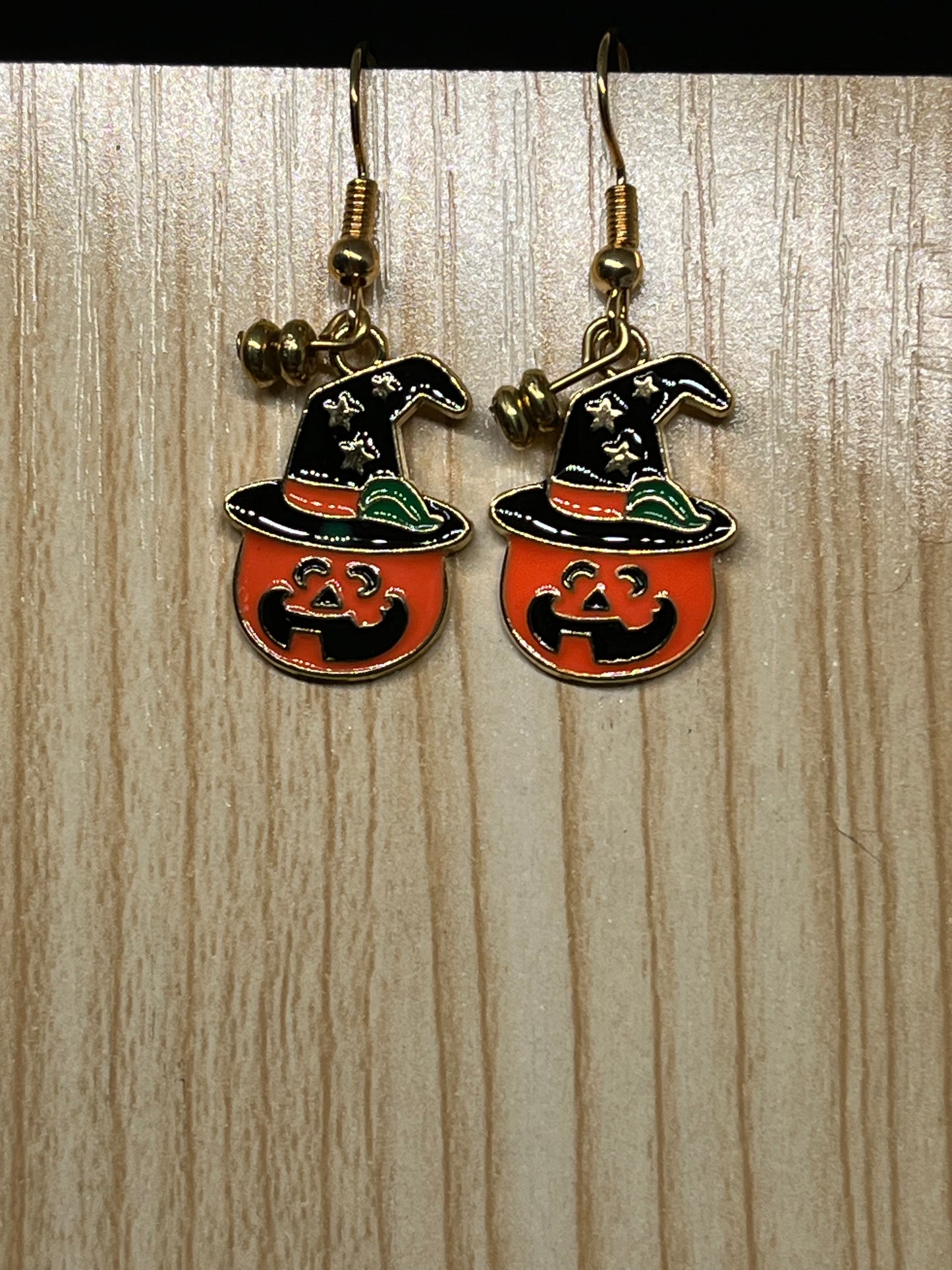 Jack o’lantern earrings H205