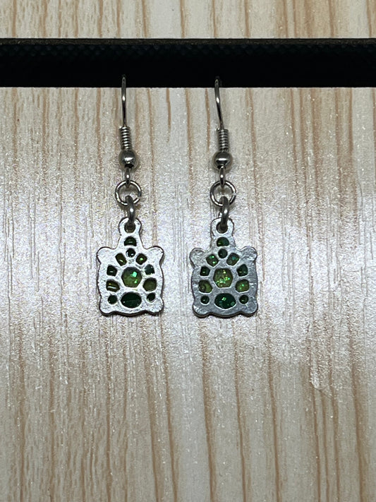 Turtle earrings E323