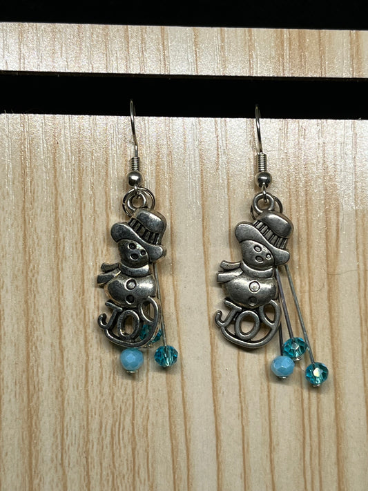 Snowman earrings C60