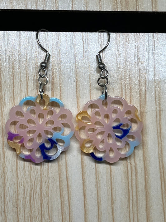 Flower earrings E182