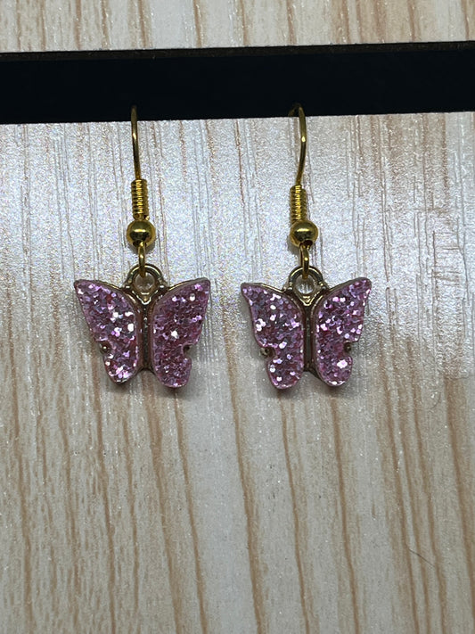 Butterfly earrings E245