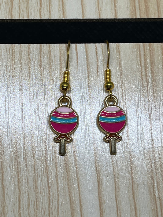 Lollipop earrings E119