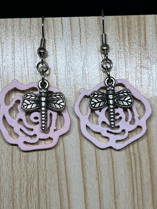 Flower earrings E204