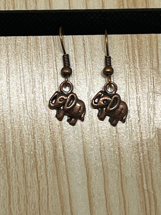 Elephant earrings E341