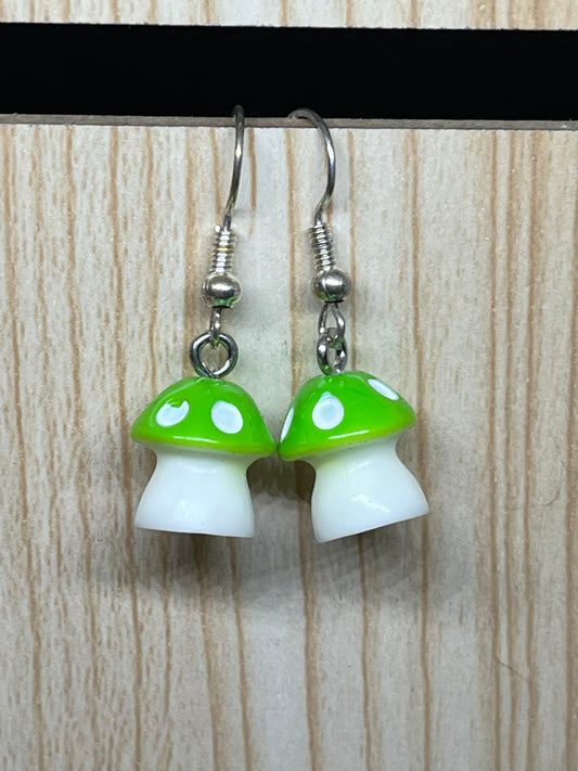 Mushroom earrings E115