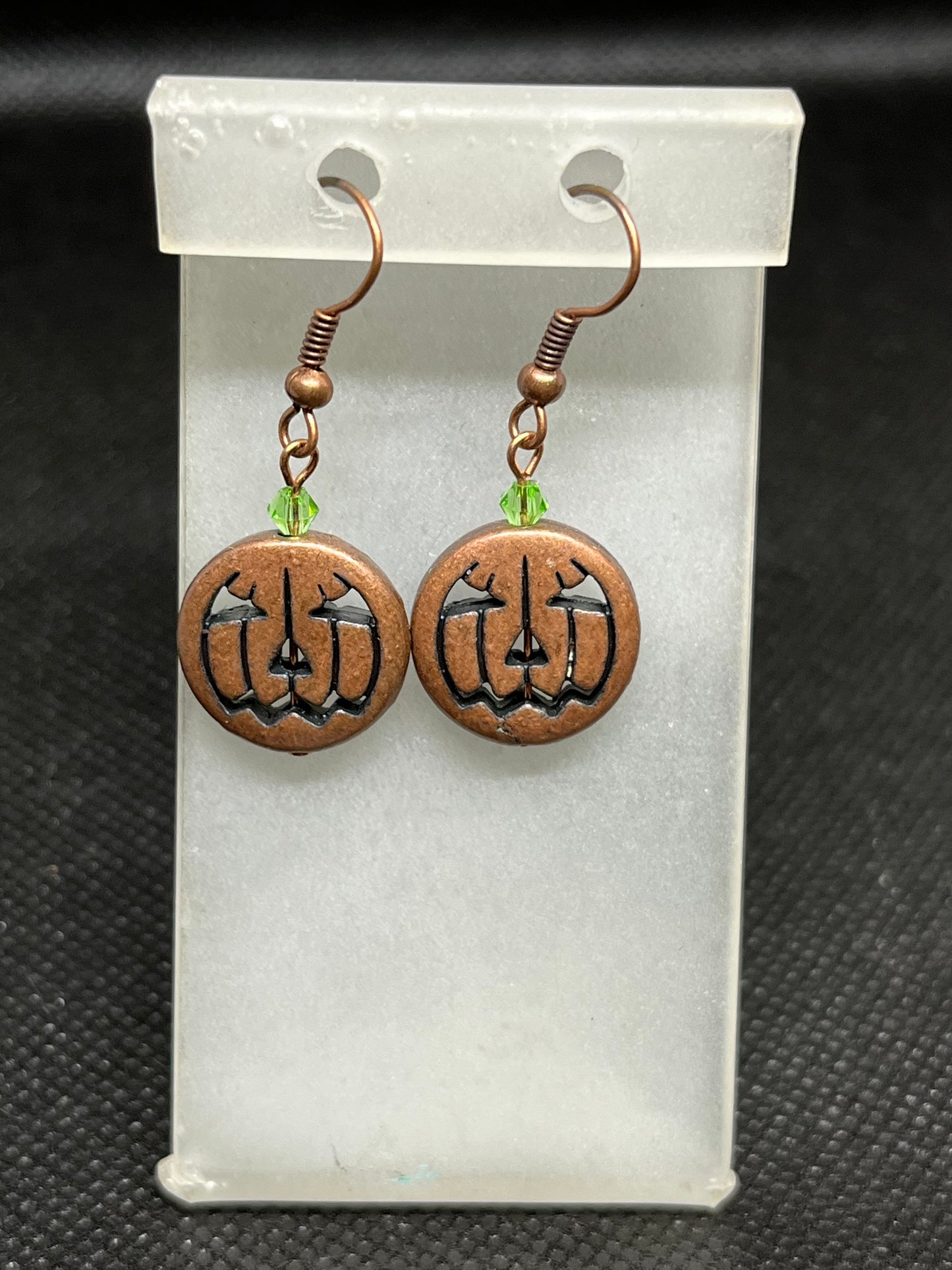 Pumpkin earrings H9