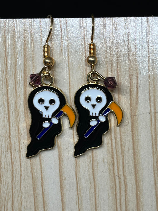Grim Reaper earrings H200