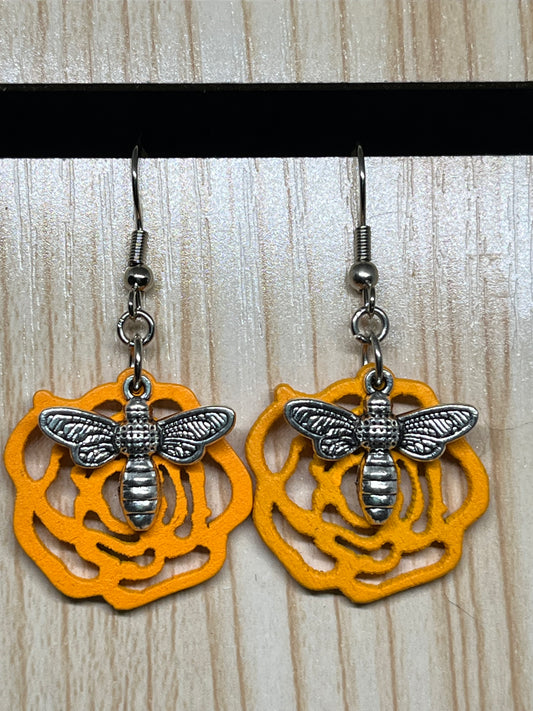 Flower earrings E207