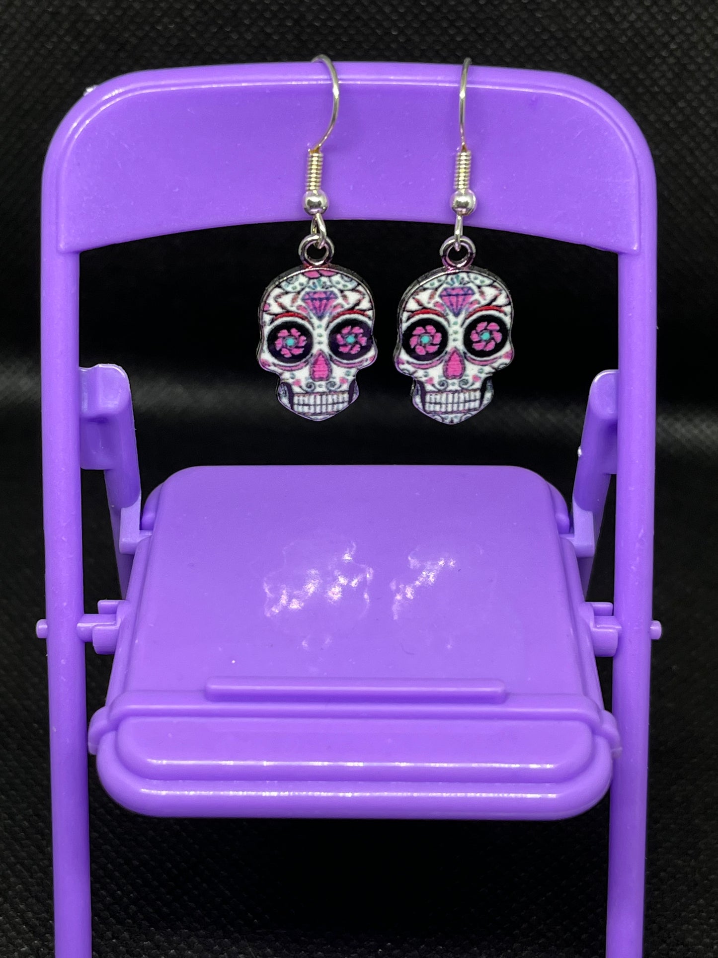 Skull earrings H87