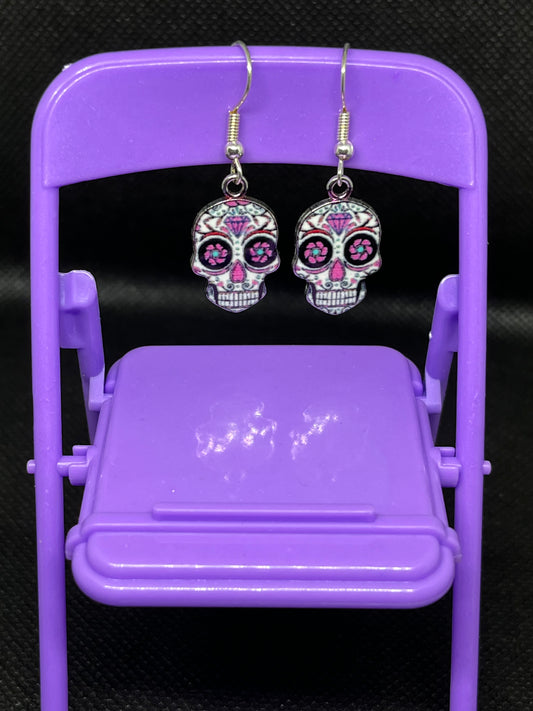 Skull earrings H87