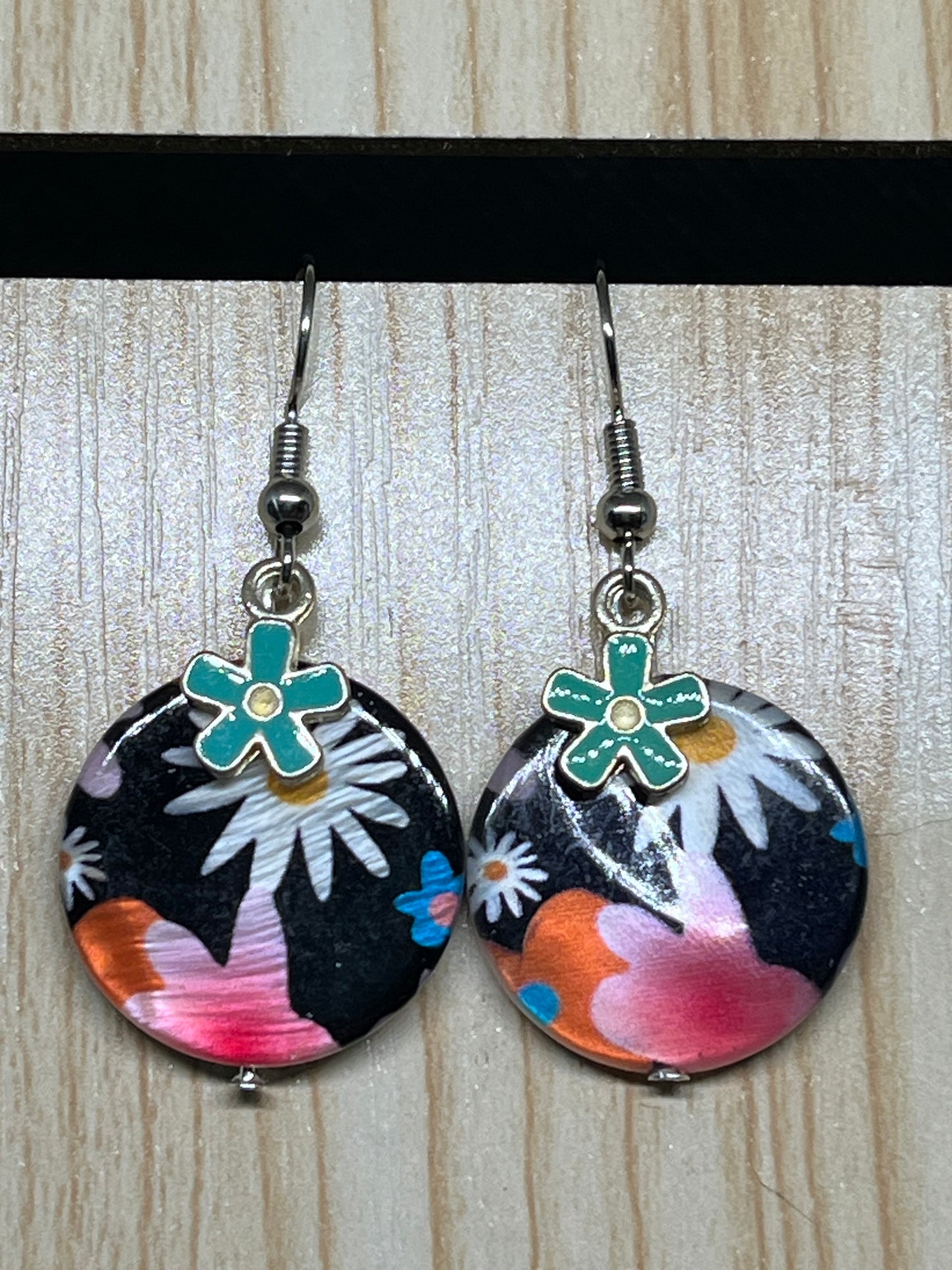 Flower earrings E170